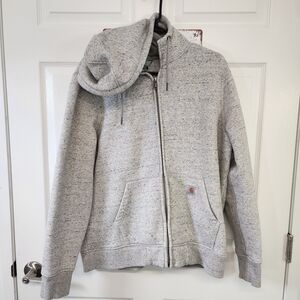 Carhartt Gray Zip-Up Hoodie